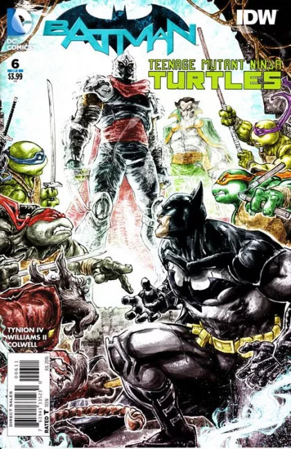 Batman / Teenage Mutant Ninja Turtles #6A