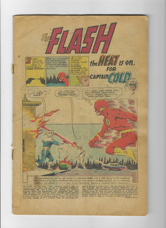 Flash, Vol. 1  #140 - Coverless