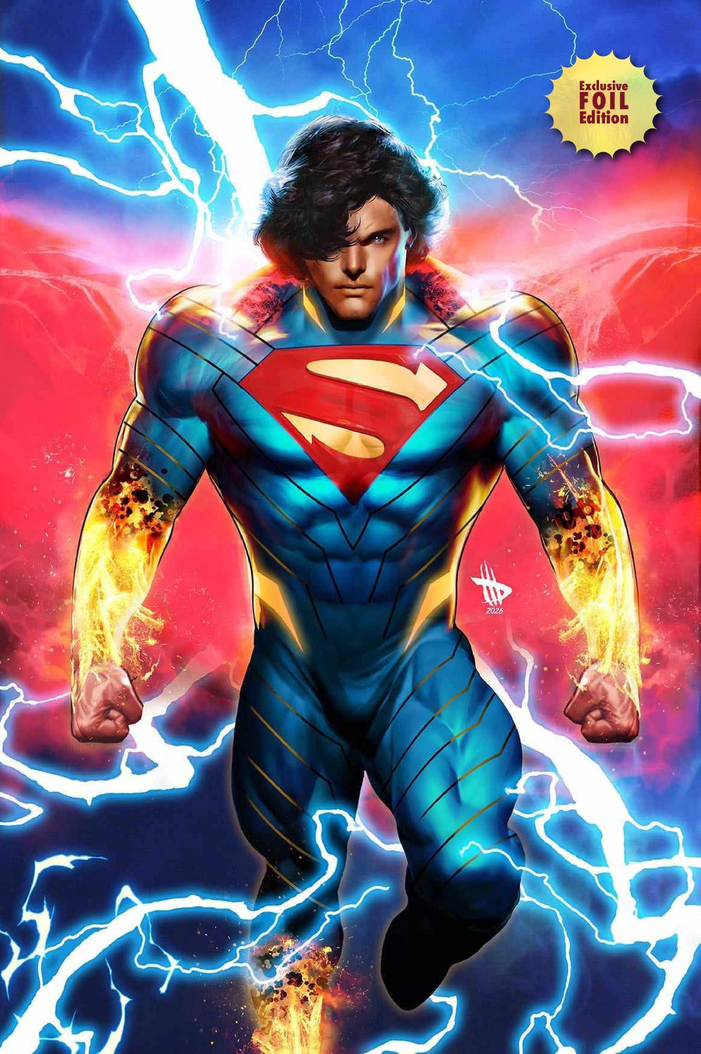 [FOIL] ABSOLUTE SUPERMAN #18 DAVE WILKINS EXCLUSIVE VIRGIN VAR (04/01/2026)