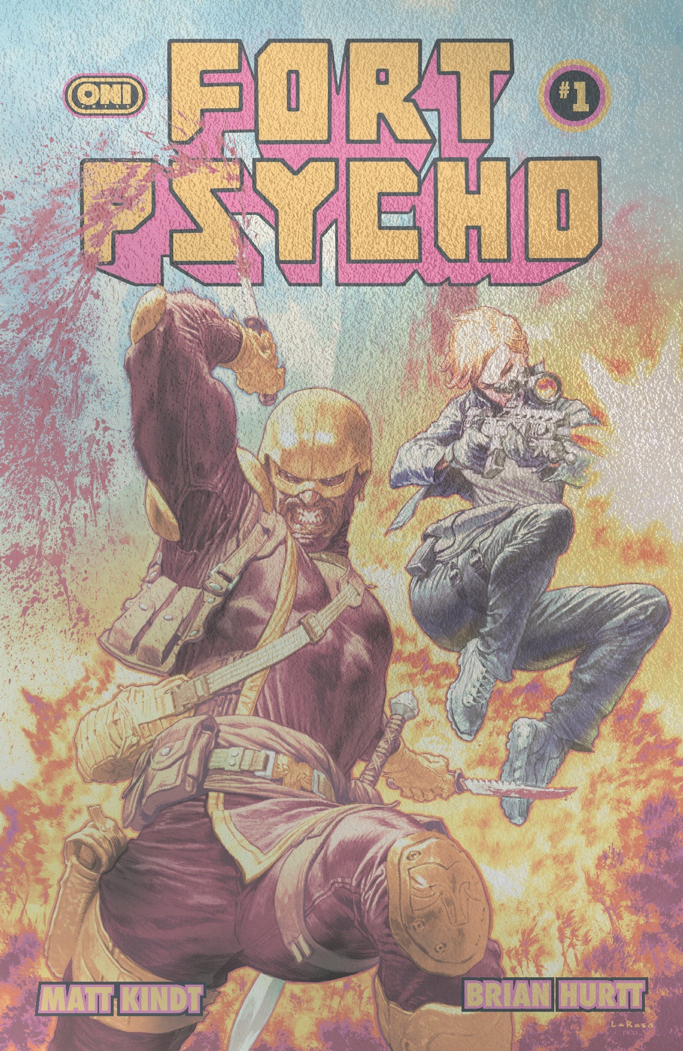 FORT Psycho #1 Cover F - Lewis Larosa FOIL