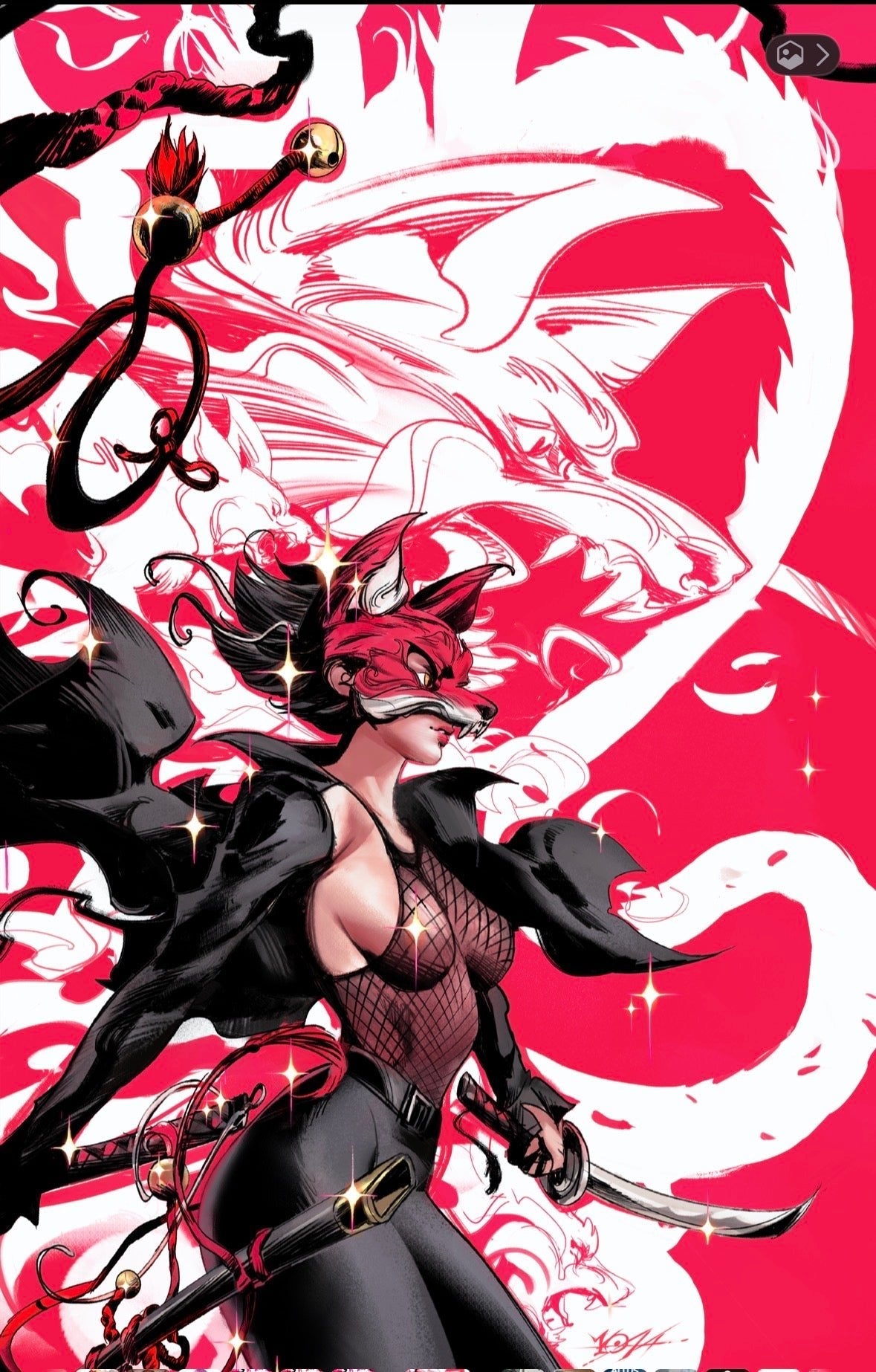 FOX MASK KILLER # 1 YONAX FOIL NYCC EXCLUSIVE