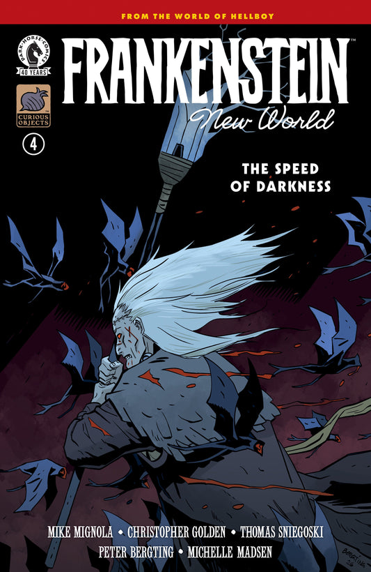 Frankenstein: New World--The Speed of Darkness #4 Cover A (Peter Bergting