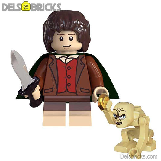 Frodo baggins Lord of The Rings Lego Minifigures Custom Toys 1