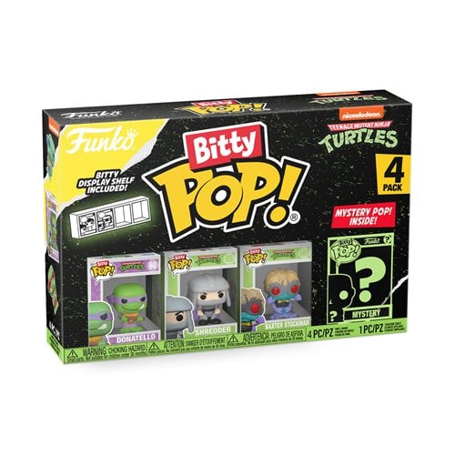 Funko Bitty Pop! Teenage Mutant Ninja Turtles Comics Mini-Figure 4-Pack - Select Set(s)