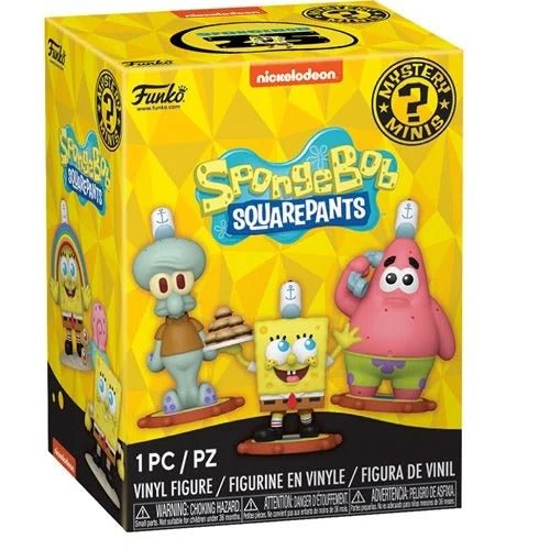 Funko SpongeBob SquarePants 25th Anniversary Mystery Minis Mini-Figure (1 Box with 1 Figure)