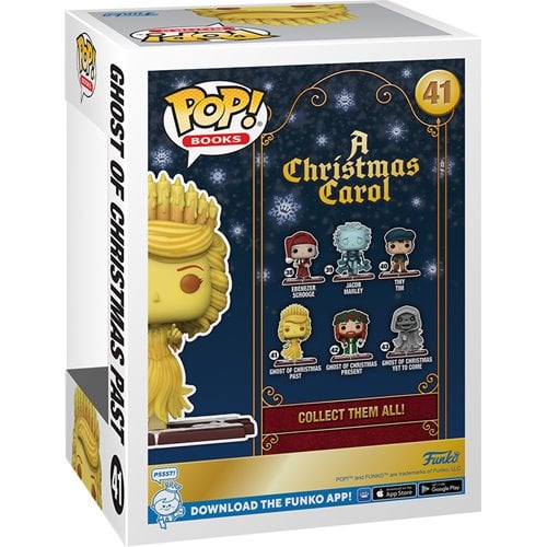 Funko Pop! Books 41 - A Christmas Carol Ghost of Christmas Past Glow-in-the-Dark Vinyl Figure
