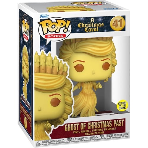 Funko Pop! Books 41 - A Christmas Carol Ghost of Christmas Past Glow-in-the-Dark Vinyl Figure