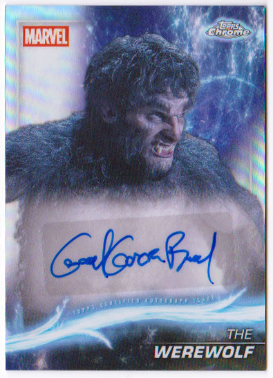 2025 Marvel Studios Signed Werewolf by Night (Gael Garcia Bernal) Topps Chrome