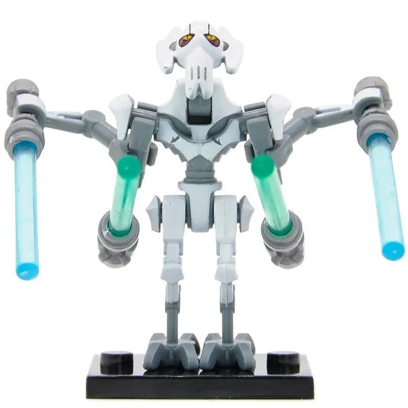 General Grievous (Gray) Lego Star wars Minifigures custom Toys 2