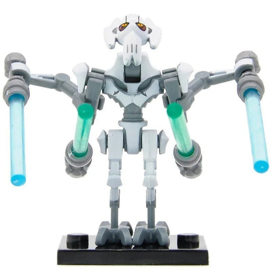 General Grievous (Gray) Lego Star wars Minifigures custom Toys 2