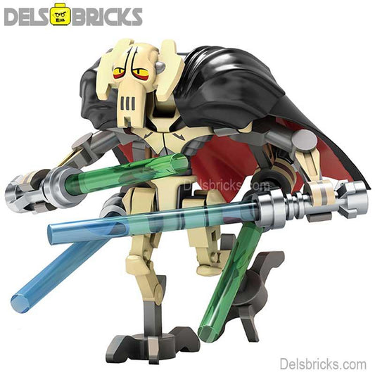 General Grievous Lego Star Wars Minifigures Custom Toys 3