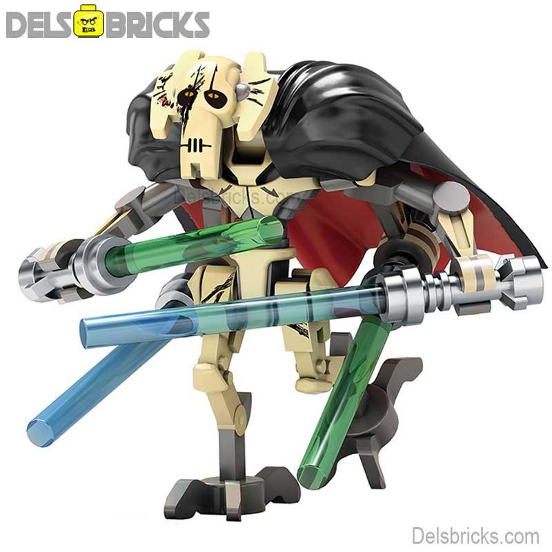 General Grievous Lego Star Wars Minifigures Custom Toys 4