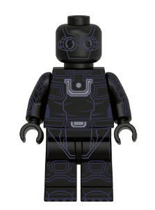 Galactic Warrior Building Block Figure