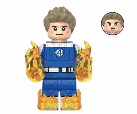 Flame Hero Custom Minifig