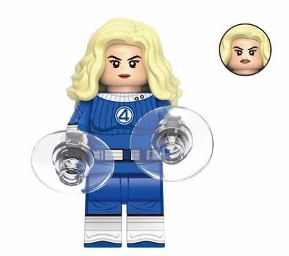 Invisible Woman Custom Minifig