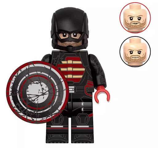 Patriotic Super Soldier Minifigure