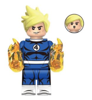 Flame Flight Hero Custom Minifig