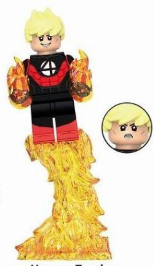 Flame Flight Hero Custom Minifig