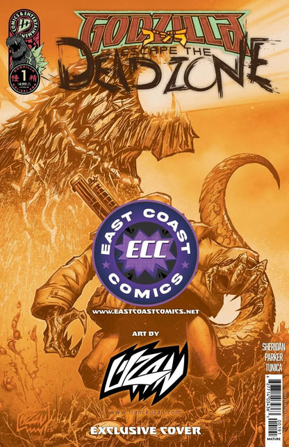 Godzilla: Escape The Deadzone #1 [Kai-Sei Era] - ECC Exclusive Franck Uzan Japanese Variant