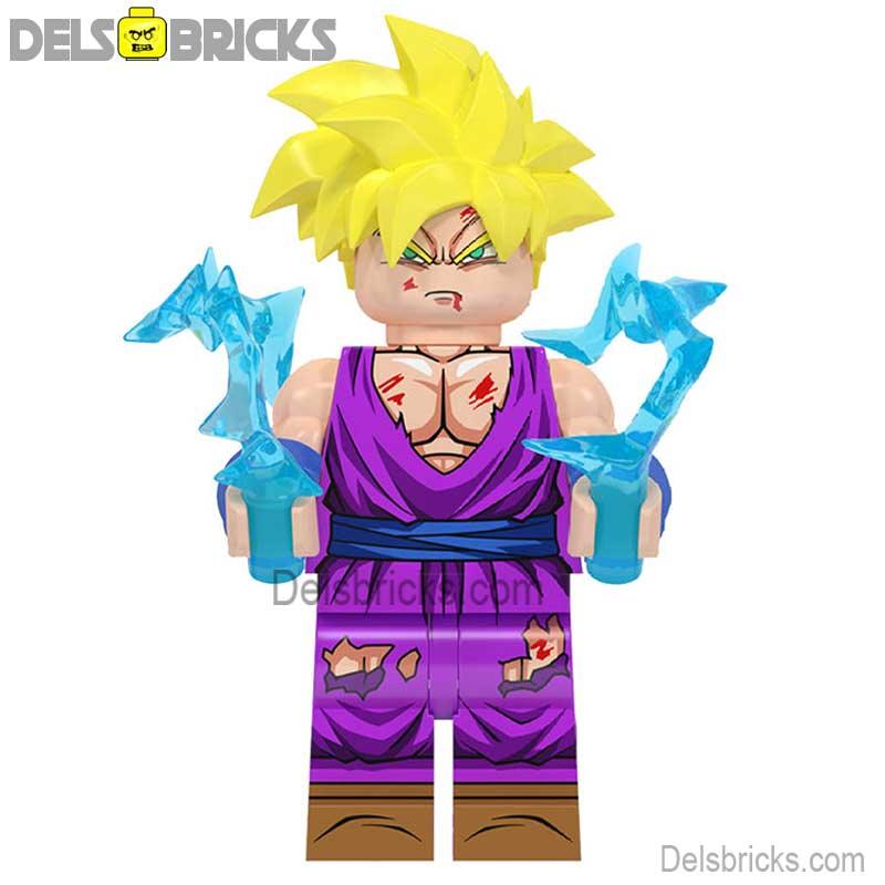 Gohan Dragon Ball Z Super Lego Minifigures Anime Custom Toys 1