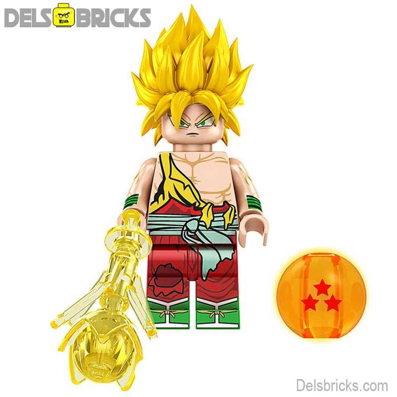 Goku Dragon Ball Z Super Lego Minifigures Anime Custom Toys G-20