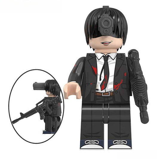 Gun Devil from Chainsaw Man Lego Minifigures Compatible Anime Toys
