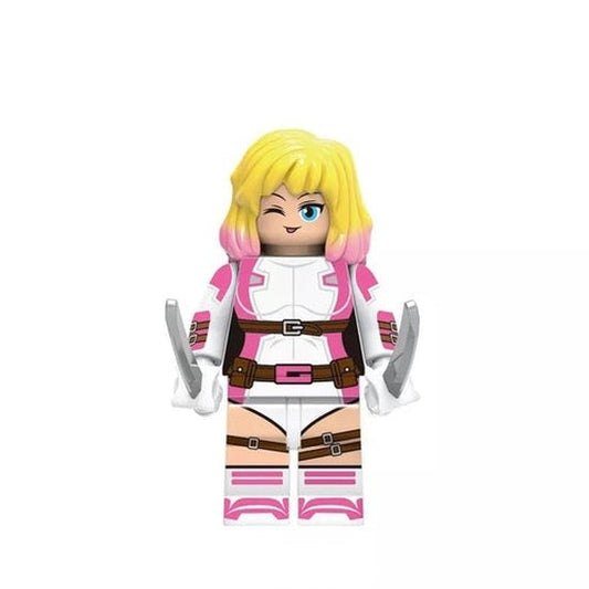 Pink Blade Hero Custom Minifig