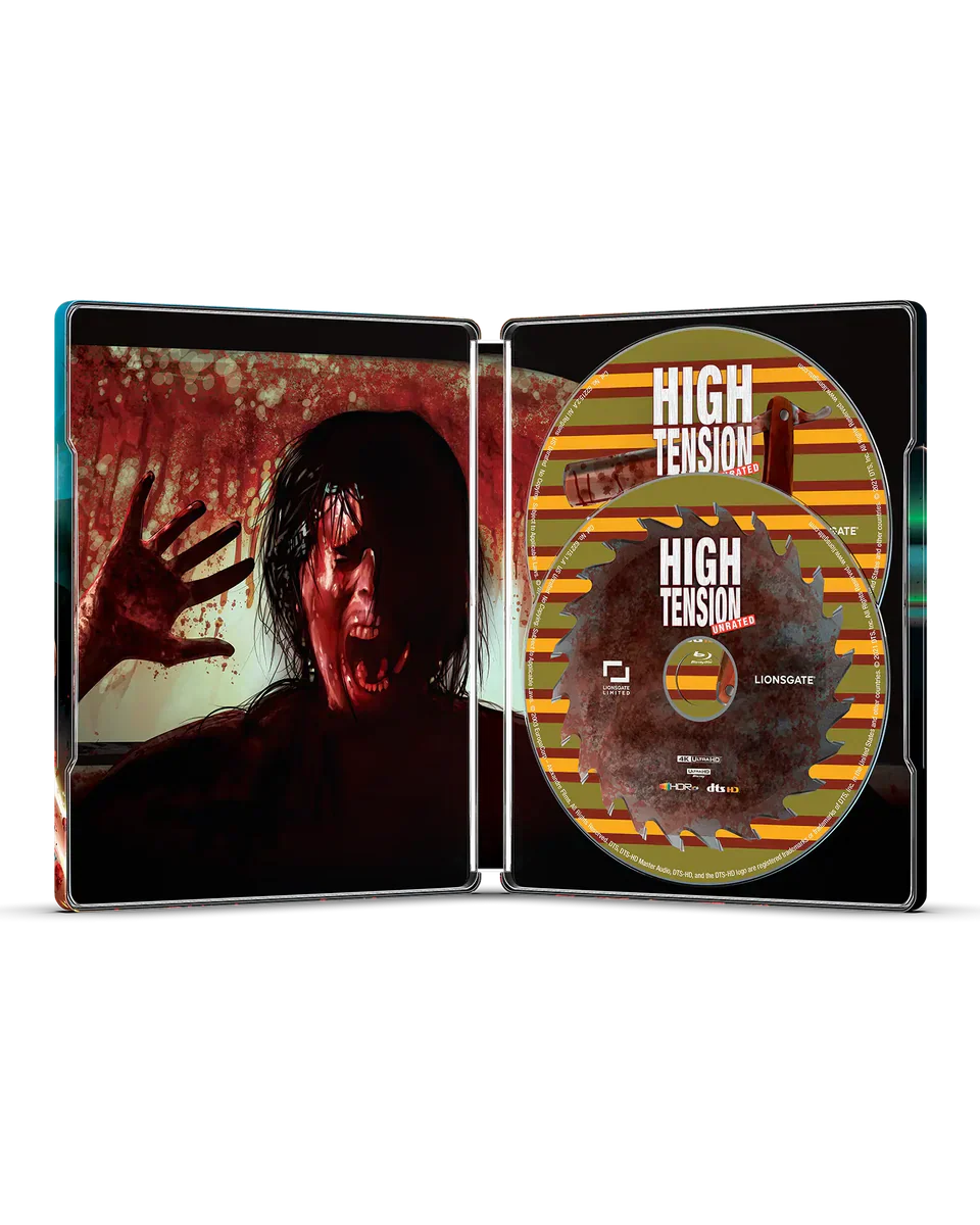 High Tension - Limited Edition Steelbook (4K Ultra HD + Blu-ray + Digital)