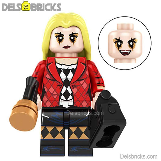 Harley Quinn from Joker 2  lady gaga Lego Minifigures Custom Toys 3