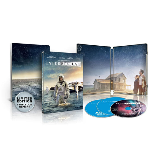 Interstellar - Limited Edition Steelbook (4K Ultra HD + Blu-ray + Digital)