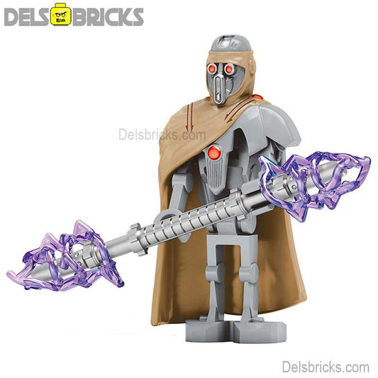 Ig-100 MagnaGuard Star Wars Lego Minifigures Custom Toys (Gray)