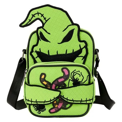 Loungefly The Nightmare Before Christmas Oogie Boogie Glow-in-the-Dark Crossbuddies Bag