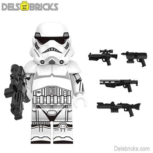 Imperial Stormtrooper & Blasters Lego Star Wars Minifigures Custom Toys