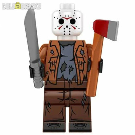 Jason Voorhees Friday The 13th - Lego Minifigures Custom Horror Toys 1