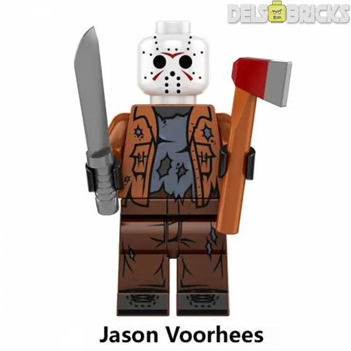 Jason Voorhees Friday The 13th - Lego Minifigures Custom Horror Toys 1