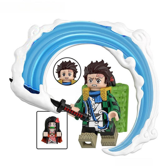 kamado tanjirou Demon Slayer Anime Minifigure Toy 3
