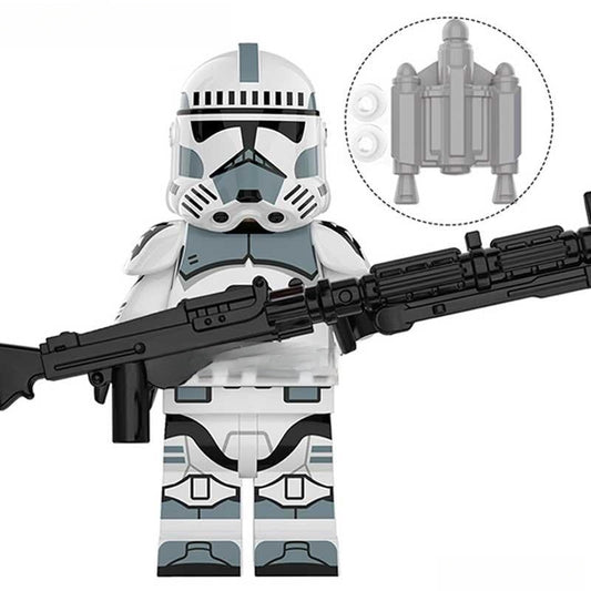 Wolf pack 104th Kamino Clone trooper Lego Star Wars Minifigures Custom Toys 6