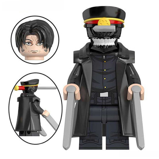 Katana Man from Chainsaw Man Lego Minifigures Compatible Anime Toys 2