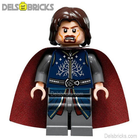 King Aragorn Lord of The Rings Lego Minifigures Custom Toys