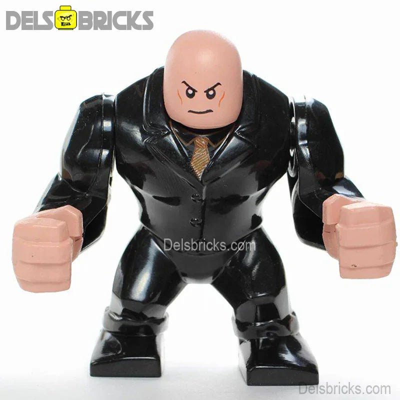 Kingpin Wilson Fisk from Spider-Man Daredevil Lego Marvel Minifigures Custom Toys