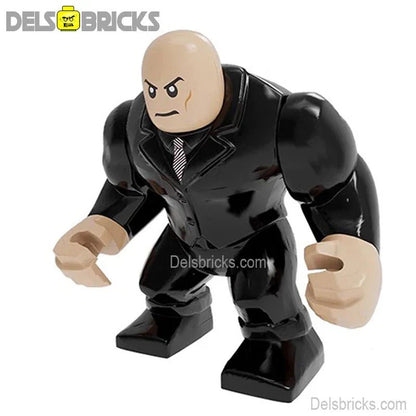 Kingpin Wilson Fisk from Spider-Man Daredevil Lego Marvel Minifigures Custom Toys