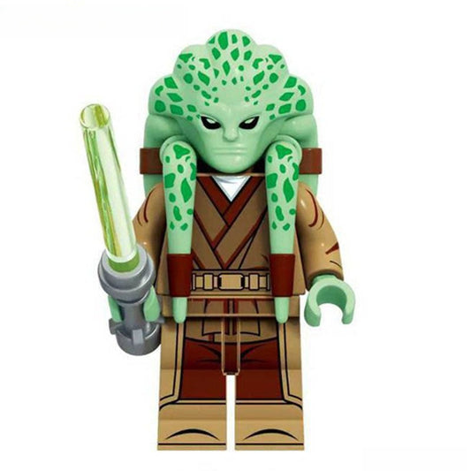 Kit Fisto Lego Star wars Minifigures custom Toys