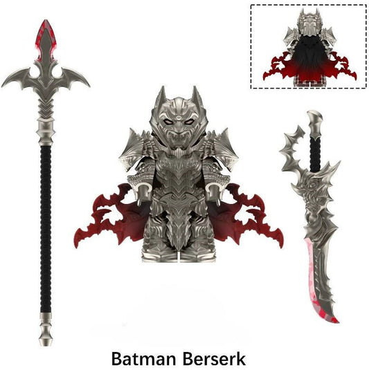 Batman Berserk Anime Minifigure – Dark Armored Demon Slayer Style s2