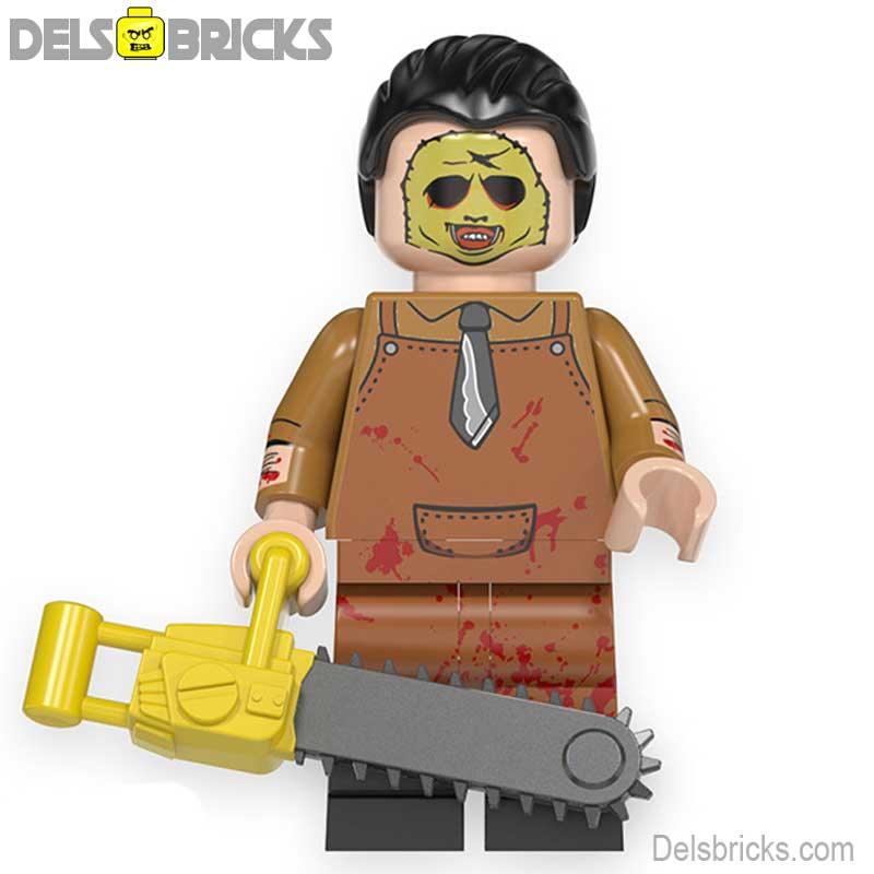 Leatherface Texas Chainsaw massacre Lego Minifigures Custom Horror Toys 1