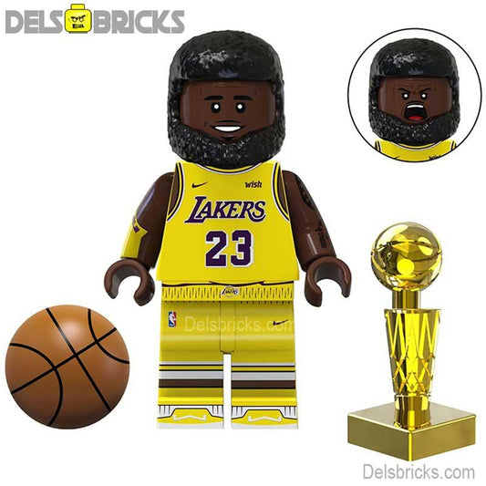Lebron James Lego Minifigures Custom Toys Sports Icons NBA Basketball 3
