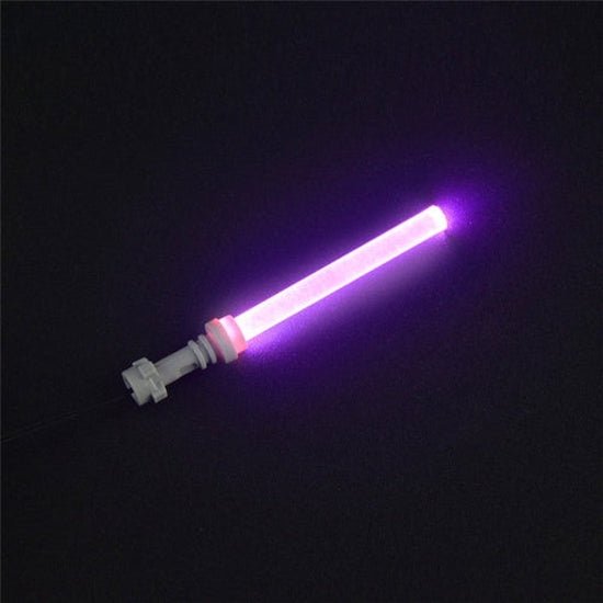 Purple Lightsaber USB Plug-In Accessory for Minifigures