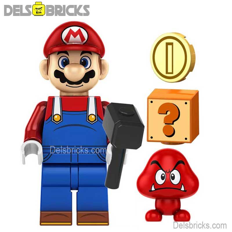 Mario Brothers from Super Mario Lego Minifigures Custom Toys New 2