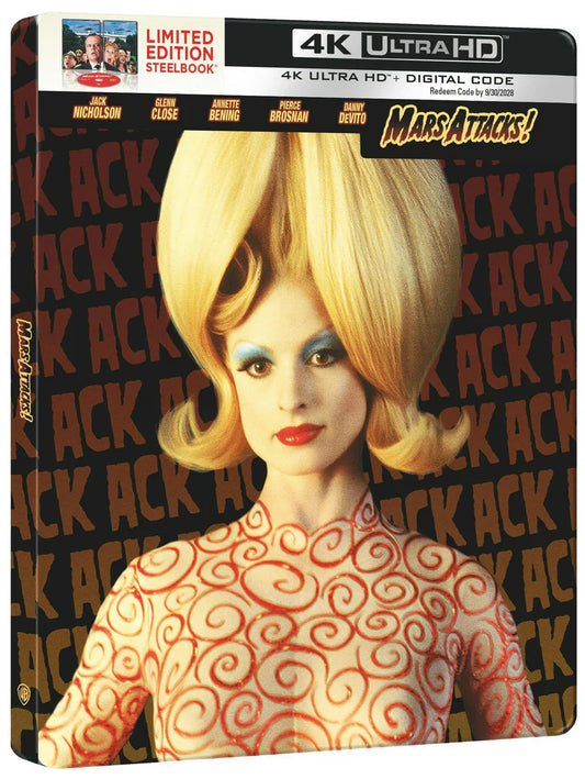 Mars Attacks! - Limited Edition Steelbook (4K Ultra HD + Digital)