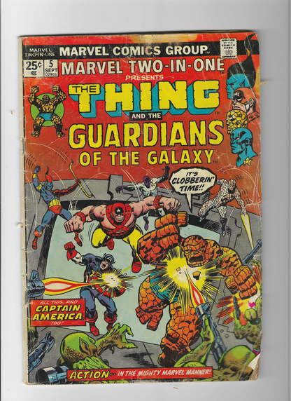 Marvel Two-In-One, Vol. 1 #5