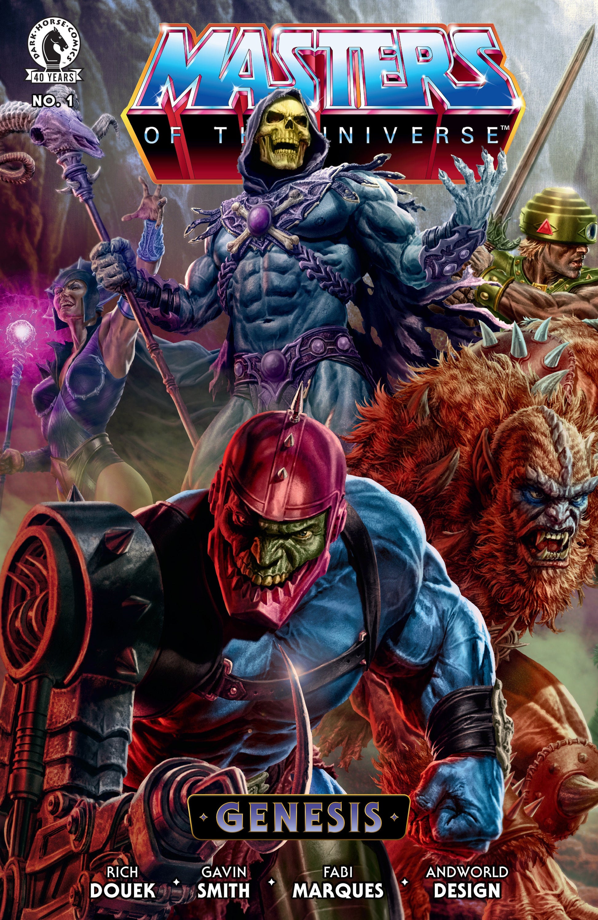 Masters of the Universe: Genesis #1 Cover B (Lee Bermejo